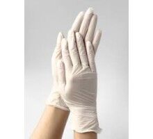Рукавички НІТРІЛОВІ  SFM білі  р-р. L (100 шт/пач)