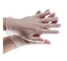 Одноразові рукавиці VINYL SFM  неприпудрені р-р S (100шт./уп)