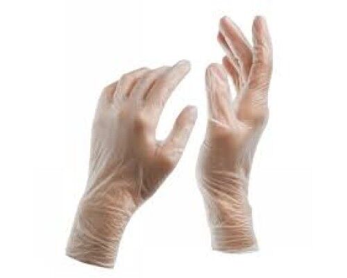 Одноразові рукавиці VINYL/CARE 365 неприпудрені р-р L (100шт./уп) прозорі