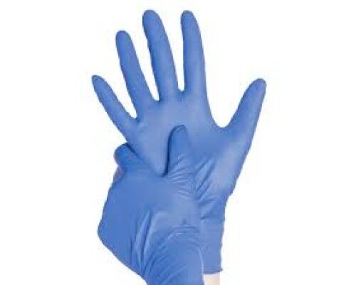 Рукавички НІТРІЛОВІ  SFM сині р-р. XS  (100 шт/пач)