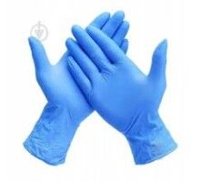 Рукавички НІТРІЛОВІ  SFM сині р-р. XS  (100 шт/пач)
