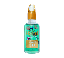 Квіткова олійка для кутикули  HEART, 30ml Exotic Kiwi (Зелена)