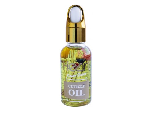 Квіткова олійка для кутикули  HEART, 30ml Banana Dreams (Жовта)