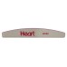 Пилка для нігтів HEART Half 80/80