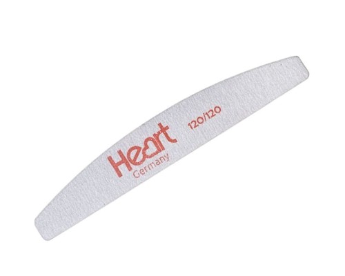 Пилка для нігтів HEART Half 120/120