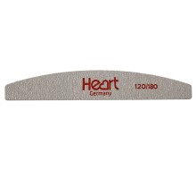 Пилка для нігтів HEART Half 120/180