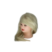 Манекен-голова  учбовий  для зачісок блонд гофре MT-613W
