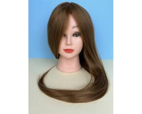 Манекен-голова  учбовий  для зачісок штучна термо світло рус  MT-27B