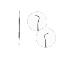 Raiz  Лопатка професійна педикюрна WORK form 8 (кюретка двустороння)