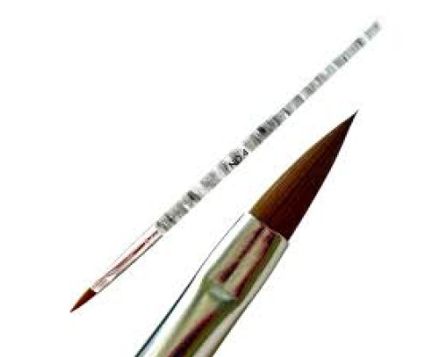 Пензлик для акрилового моделювання нігтів №10 /пластик