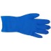 Одноразові рукавички LATEKSOWE (латексні) сині р-р ХL /пара для хоз робіт
