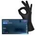 MediOk Рукавичк, нітрилові Space, без пудри, колір чорний, розмір M