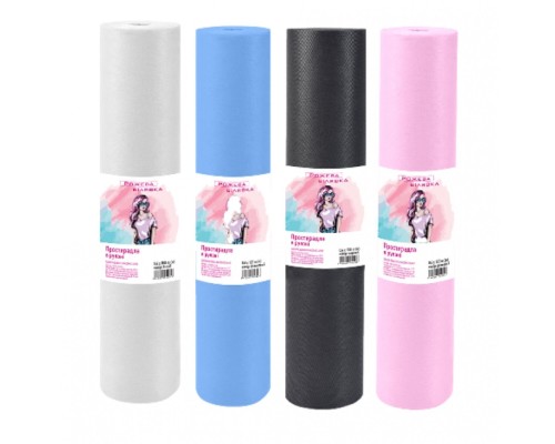 Простирадла "Рожева Білявка" 0,6х100 м (1 рул) зі спанбонду  Колір: рожевий