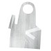 Фартух Panni Mlada™ 0,8х1,25 м (50 шт/пач) з поліетилену Колір: білий