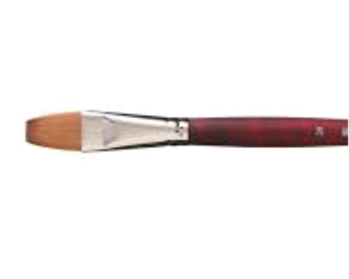 Пензлик для моделювання нігтів EZ Flow №6 (червоний) прямий