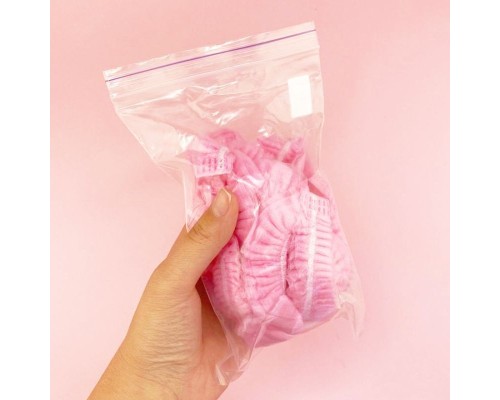 Шапочка медична нестирильна на подвійній резинці Panni Mlada (10шт/уп)зі спанбонду Колір:рожевий