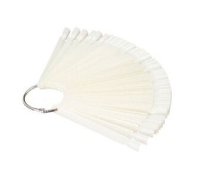 Тіпси/палітри Мякий квадрат 20шт на кільці молочні