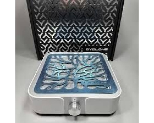 BUCOS CYCLONE X3 silver hepa витяжка для манікюру з фільтром срібна