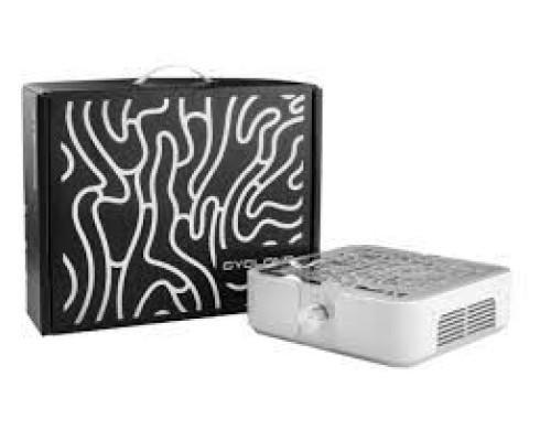 BUCOS CYCLONE X3 silver hepa витяжка для манікюру з фільтром срібна