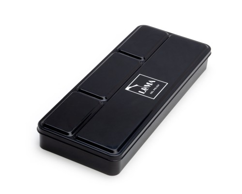 Luma Пенал-палітра чорна PRO-серія для змішування матеріалу 24 ячейки