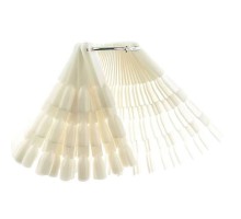 Тіпси/палітри Мякий квадрат 50шт на кільці потрійні матові