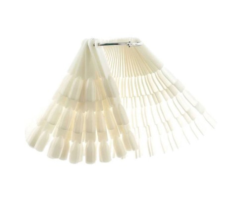 Тіпси/палітри Мякий квадрат 50шт на кільці потрійні матові