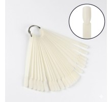 Тіпси/палітри Мякий квадрат 50шт на кільці матові