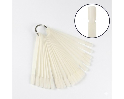 Тіпси/палітри Мякий квадрат 50шт на кільці матові