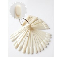 Тіпси/палітри Овал 50шт на кільці матові