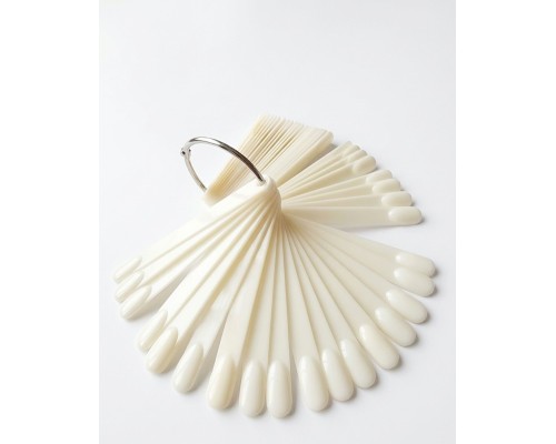 Тіпси/палітри Овал 50шт на кільці матові