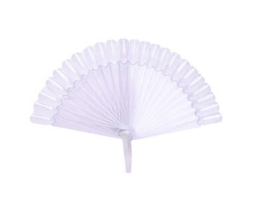 Тіпси/палітри Мякий квадрат 24шт на скобі прозорі