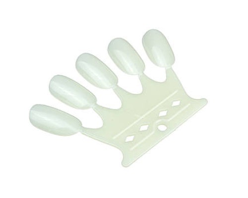 Тіпси/палітри Корона на кільці білі малі 10х6шт.