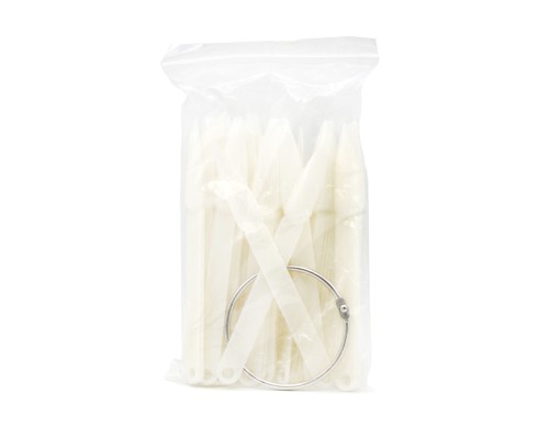 Тіпси/палітри Стілет на кільці посилені 50шт прозорі