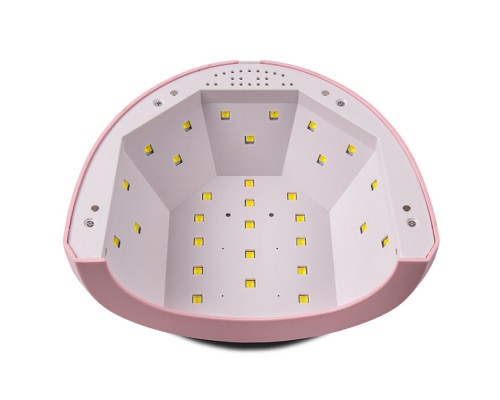 LED+UV SUN ONE Pastel PINK 48W лампа світло-рожева