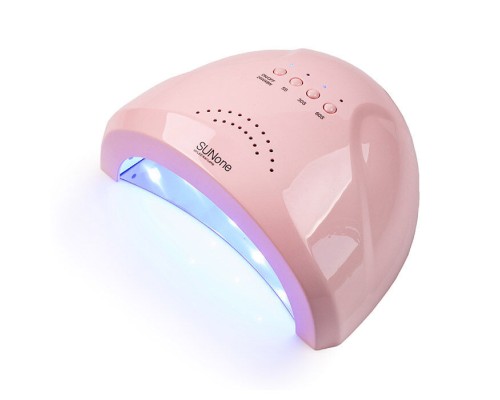 LED+UV SUN ONE Pastel PINK 48W лампа світло-рожева