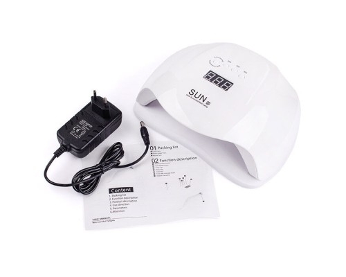 LED+UV SUN X 54W White лампа біла