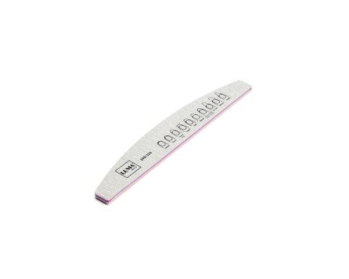 Luma Пилка для манікюра сіра, товста "Напівмісяць" 240х320