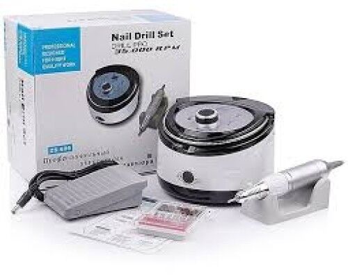 Фрезер для манікюру/педикюру білий ZS-606  65W/35000 об