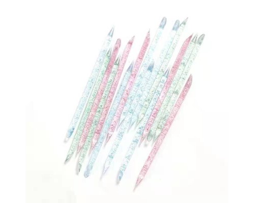 Палички апельсинові пластикові (10 см) 50 шт.упак