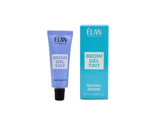 Гель фарба для брів NEUTRAL  BROWN, 10 мл