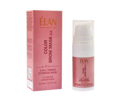 COLOR BROW MASK 2.0: тонуюча маска для брів 2-в-1, 12 COCOA