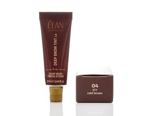 Фарба для брів «Deep Brow Tint 2.0» 04 ICY cold brown (20 мл)