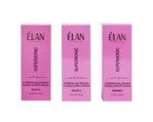 Набір експерт-система флексингу брів та вій «SUPERSONIC 2.0» PINK  BOX