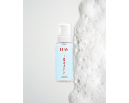 Elan Professional Line  Очищуючий детокс - мус 2.0  для брів та вій з бактерицидним ефектом