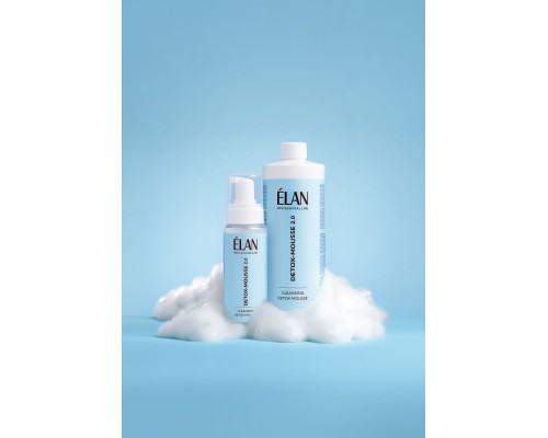 Elan Professional Line  Очищуючий детокс - мус 2.0  для брів та вій з бактерицидним ефектом