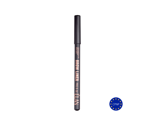 Пудровий олівець для брів Brow Liner PRO B 02 dark brown