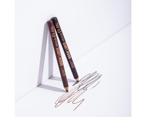 Пудровий олівець для брів Brow Liner PRO B 02 dark brown