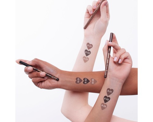 Пудровий олівець для брів Brow Liner PRO B 03 blonde