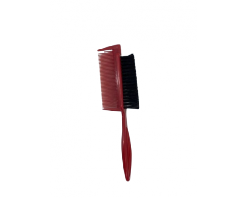 Щітка для фейду, чищення машинок та інструментів, з гребінцем YTS-02