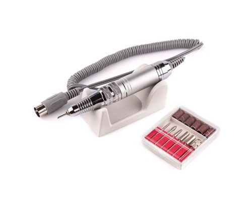 Фрезер BUCOS ZS-711 WHITE PROFESSIONAL (65W/35000 об.) укр. посібник (+ 6 покращених фрез), 3 міс.га